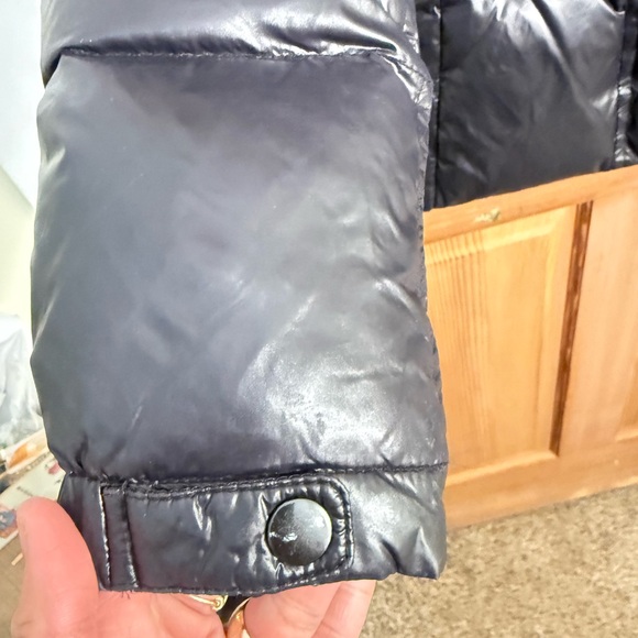 Aqua Shiny Black Puffer Jacket - Picture 5 of 7